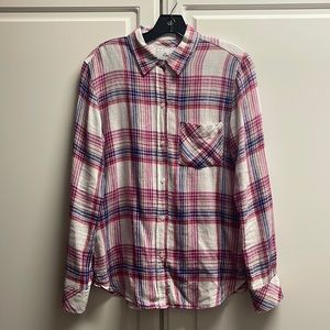 Rails Linen Button-Up Shirt